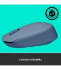 Ratón Inalámbrico Logitech M171/ Hasta 1000 DPI/ Gris Azulado