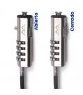 Ewent cable seguridad nano combinacion