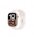 Smartwatch apple watch series 10 gps 46mm rose gold case light blush sport band m - l