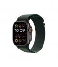 Smartwatch apple watch ultra 2 gps + cell 49mm black titanium case dark green alpine loop large