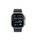 Smartwatch apple watch ultra 2 gps + cell 49mm natural titanium case navy ocean band