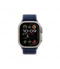 Smartwatch apple watch ultra 2 gps + cell 49mm natural titanium case blue trail loop m - l