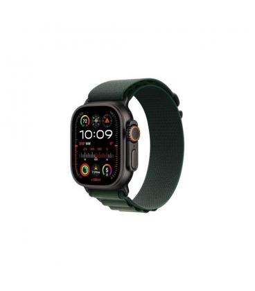 Smartwatch apple watch ultra 2 gps + cell 49mm black titanium case dark green alpine loop small