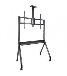 Soporte de suelo con ruedas tooq fs20208m-b para tv de 55-100'/ hasta 120kg