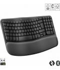 Teclado Logitech Wave Keys Bluetooth Negro