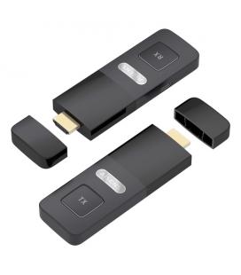 Adaptador de vídeo inalámbrico HDMI a HDMI Aisens ASWL-H2K30M001-BK