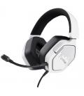 Auriculares gaming con micrófono trust gaming gxt 492w carus/ jack 3.5/ blancos