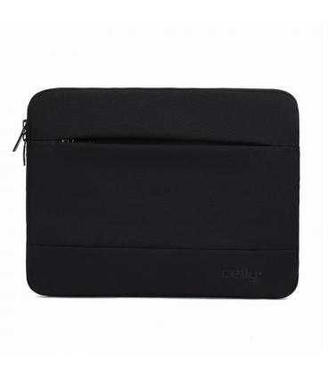 Celly funda portatil sleeve hasta 13" negro