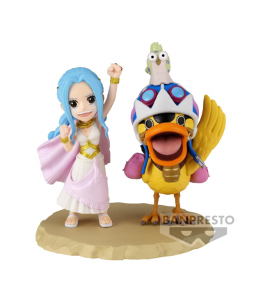 Figura banpresto: one piece log stories vivi y karoo