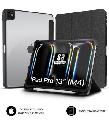 Funda subblim clear shock case para ipad pro 12.9' 2024 m4/ negra