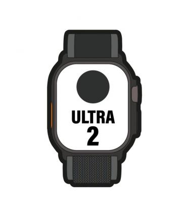 Apple watch ultra 2/ gps/ cellular/ 49mm/ caja de titanio negro / correa loop trail negro s/m