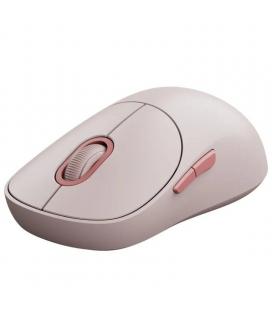 Ratón inalámbrico xiaomi wireless mouse 3/ hasta 1200 dpi/ rosa