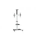 Equip 650602 soporte para pantalla de señalización 177,8 cm (70") Negro, Blanco