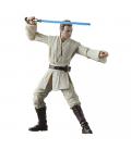 Figura hasbro star wars the black series archive obi - wan kenobi (padawan)