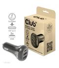 CLUB3D USB KFZ-Ladegerät 1xUSB C 2xUSB A 36W 12/24V retail