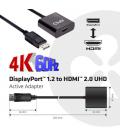 ADAPTADOR ACTIVO DP CLUB3D 1.2 A HDMI 2.0 UHD