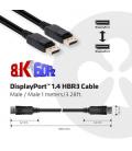 CABLE CLUB3D DISPLAYPORT 1.4