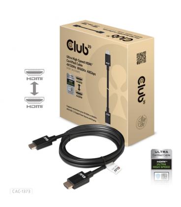 CABLE CERTIFICADO HDMI CLUB3D 3M