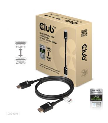 CABLE CERTIFICADO HDMI CLUB3D 1M