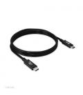 CABLE CLUB3D CERTIFICADO USB4 GEN3X2 TIPO-C 1M