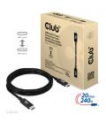 CABLE CLUB3D CERTIFICADO USB4 GEN3x2 TIPO-C 2M