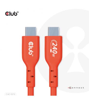 CABLE CARGA CLUB3D CERTIFICADO USB2 TIPO-C 2M