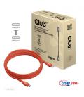 CABLE CARGA CLUB3D CERTIFICADO USB2 TIPO-C 3M