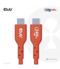 CABLE CARGA CLUB3D CERTIFICADO USB2 TIPO-C 1M