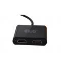 VIDEO SPLITTER CLUB3D USB-A A DUAL HDMI