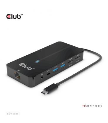 HUB USB CLUB3D GEN1 TIPO-C 7 EN 1