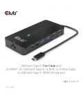 HUB USB CLUB3D GEN1 TIPO-C 7 EN 1