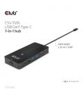 HUB USB CLUB3D GEN1 TIPO-C 7 EN 1