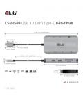 DOCKING STATION USB 3.2 CLUB3D GEN1 TIPO-C 8 EN 1