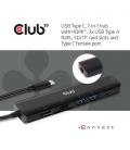 HUB USB CLUB3D TIPO C 3.2 GEN1 7 EN 1