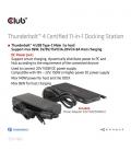 THUNDERBOLT 4 HUB CLUB3D 11 EN 1