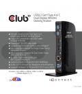 DOCKING STATION USB 3.2 CLUB3D GEN1 TIPO A / C