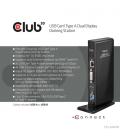 DOCKING STATION USB 3.2 CLUB3D GEN1 TIPO A