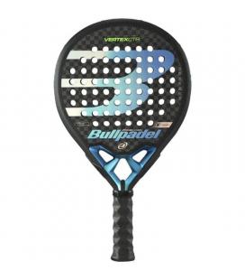 Pala de pádel bullpadel vertex 02 control proline 2020 (fede chingotto)/ azul y negra