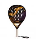 Pala de pádel joma tournament/ negra y naranja