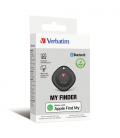 Localizador Verbatim My Finder Bluetooth Tracker MYF-01 compatible con Apple/ Incluye Llavero y Pila/ Negro