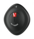 Localizador Verbatim My Finder Bluetooth Tracker MYF-01 compatible con Apple/ Incluye Llavero y Pila/ Negro