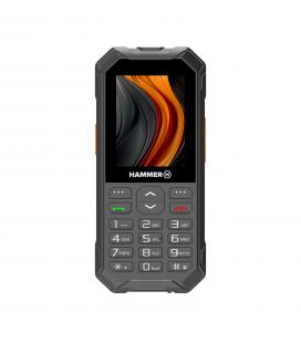 Telefono movil rugerizado hammer 6 2.4pulgadas - 4g - negro