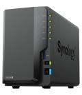 Nas synology diskstation ds224+/ 2 bahías 3.5'- 2.5'/ 2gb ddr4/ formato torre