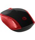 HP Ratón inalámbrico 200 (Rojo imperial)