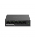 SWITCH MERCUSYS GIGABIT ETHERNET DE 5 PUERTOS POE