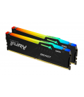 DDR5 KINGSTON Kit2 64GB 6000 FURY BEAST RGB EX