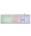 Mars gaming teclado mk220 frgb h-mech white