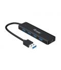 Equip 128959 hub de interfaz USB 3.2 Gen 1 (3.1 Gen 1) Type-A 5000 Mbit/s Negro