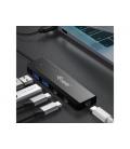 Equip 128964 hub de interfaz USB 3.2 Gen 1 (3.1 Gen 1) Type-C 5000 Mbit/s Negro