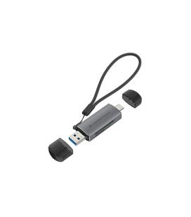 Lector De Tarjetas Externo Conceptronic USB Tipo A USB Tipo C